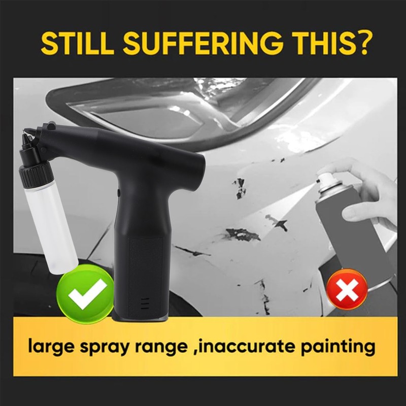 Electric Paint Sprayer for Cars Air Compressor 5mm Fine Atomization