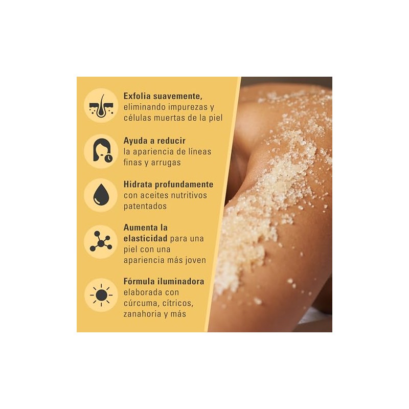 Turmeric Scrub | Exfoliante Corporal de Cúrcuma con Colágeno y