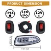 Shu-Ran Golf Cart LED Head Tail Light Kits for EZGO