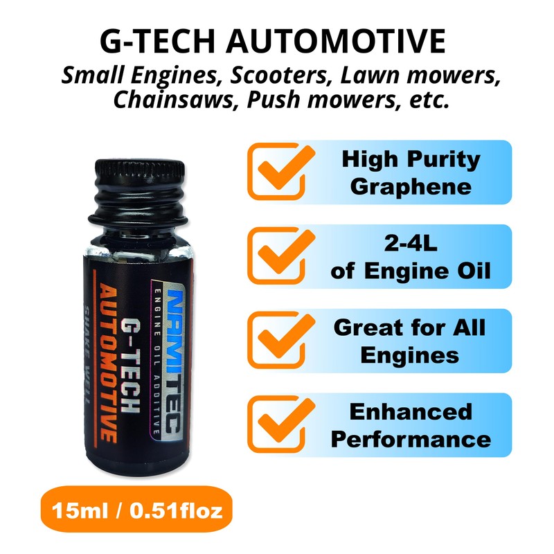 NAMITEC G-TECH AUTOMOTIVE | Graphene Nanotechnology Engine Oil Additive -