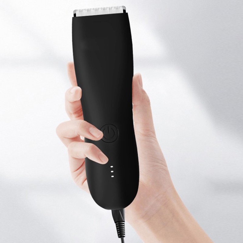 Mens Hair Clipper Waterproof Detachable USB Charge Low Noise Cordless