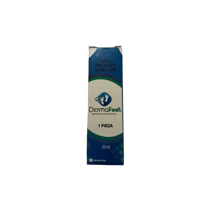 Derma Feet. Crema Antimicotico Para Hongos En Pies Y Manos