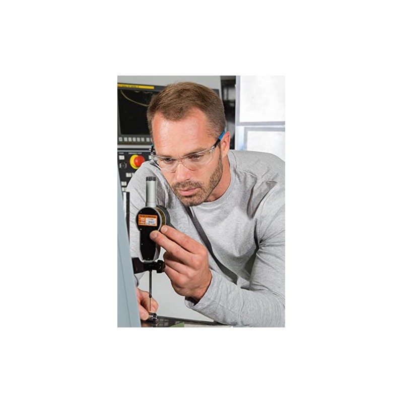 JSP - Rigi Spectacle with Clear Lens and Blue Temples