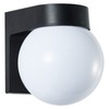 Acrylic Round Lamp Shade with PC Plastic Base Waterproof Exterior