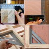 2 Pcs Square Tool, Square and Combination Square Tool Set