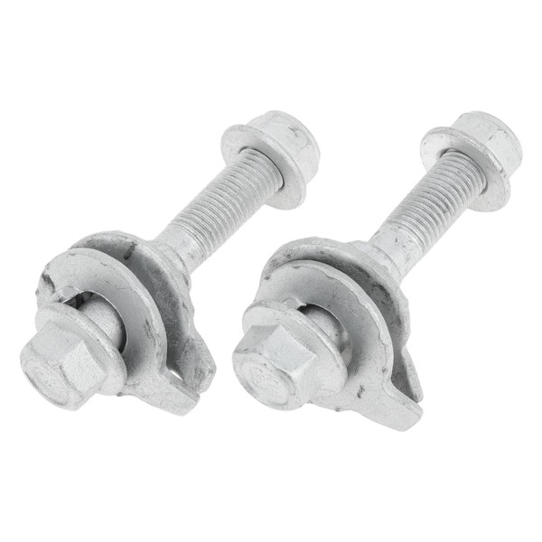HEROFFIX Suspension Camber Bolt Eccentric Bolt Kit 0.59" 35CrMoA Silver