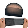 Pack of 4 Wig Caps Stretch Nylon Wig Stocking Caps