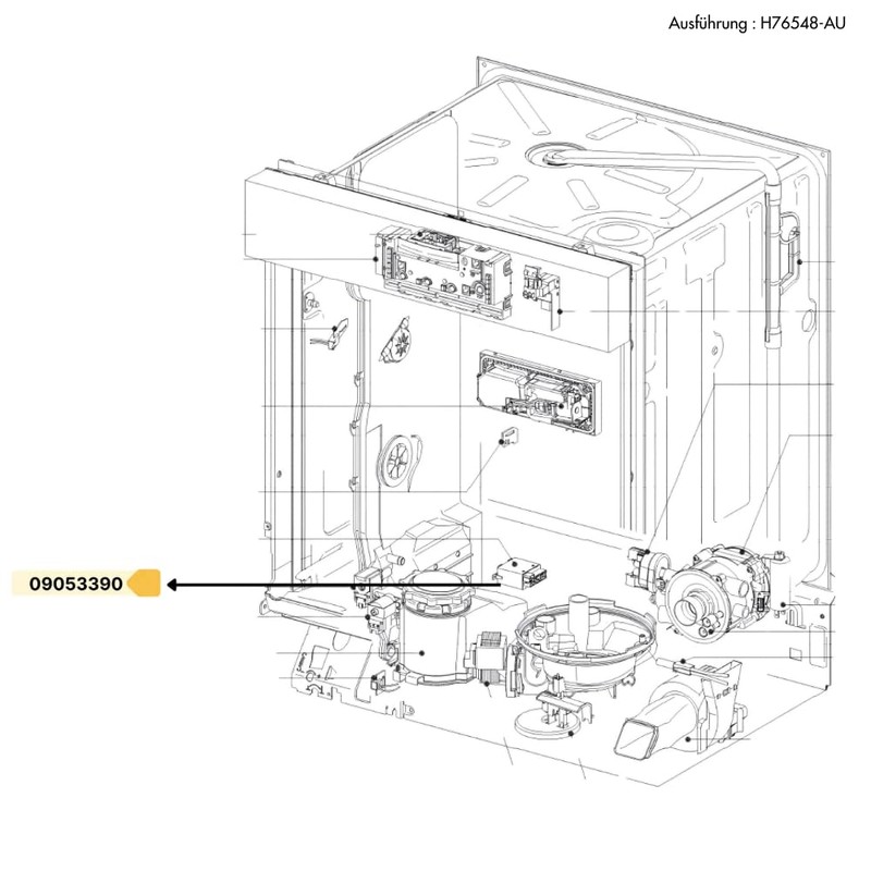 Dishwasher Heating Relay PCB Module – Compatible with Miele Dishwashers