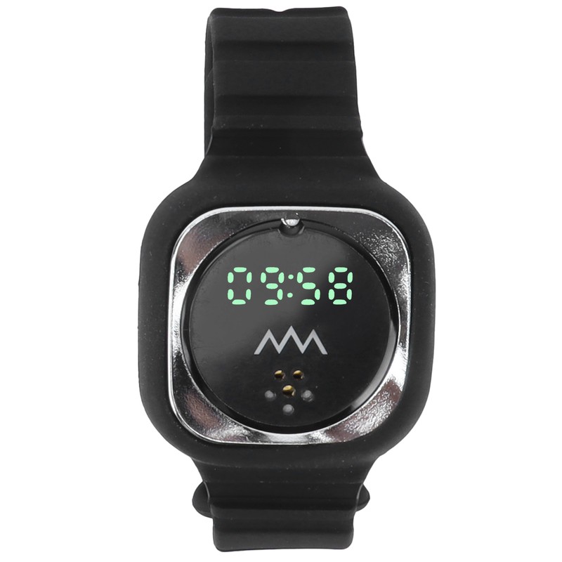 Ultrasonic Mosquito Repellent Bracelet with Time Display Anti Mosquito Wristband