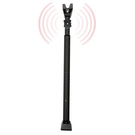 Adjustable Sliding Door Security Bar, Door Jammer 2-in-1 Adjustable Door Knob and Sliding Patio Door Stoppers Security with Alarm, 40 Different Adjustments by Guard Dog Security