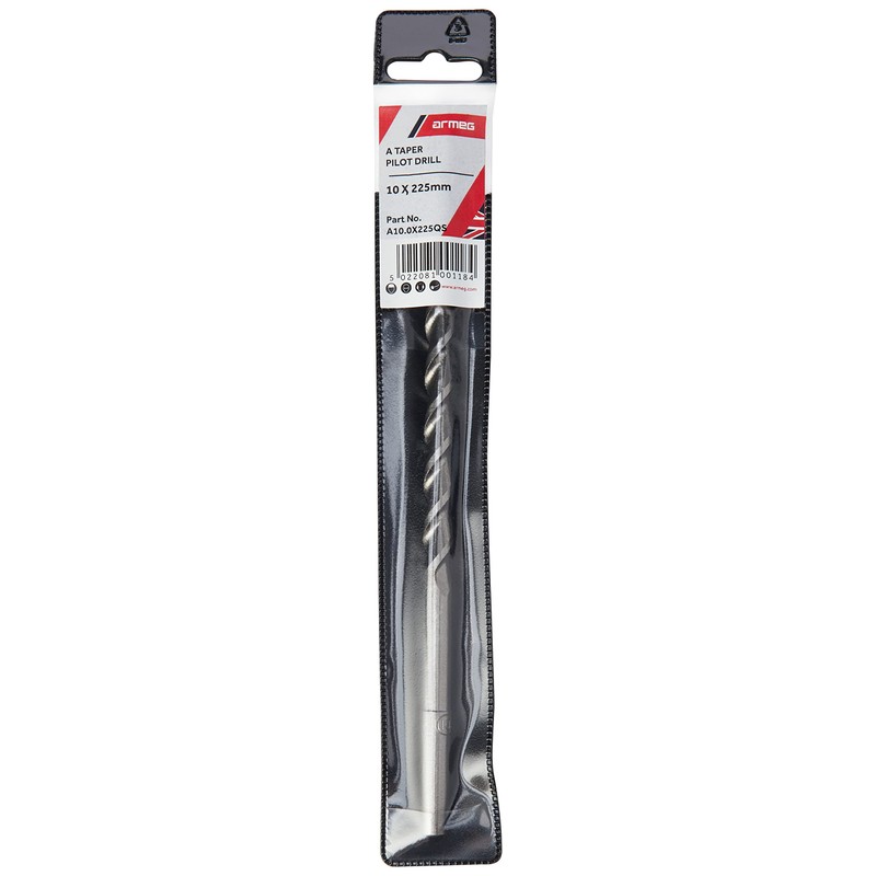 Armeg A10.0X225QS 10.0 x 225mm A-Taper Pilot Drill