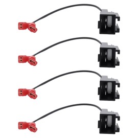 EMSea 4 Pack Car Speaker Jack Adapter 72-6512R Compatible with Jeep Cherokee 1997-2001 Compatible with Wrangler 1997-2003