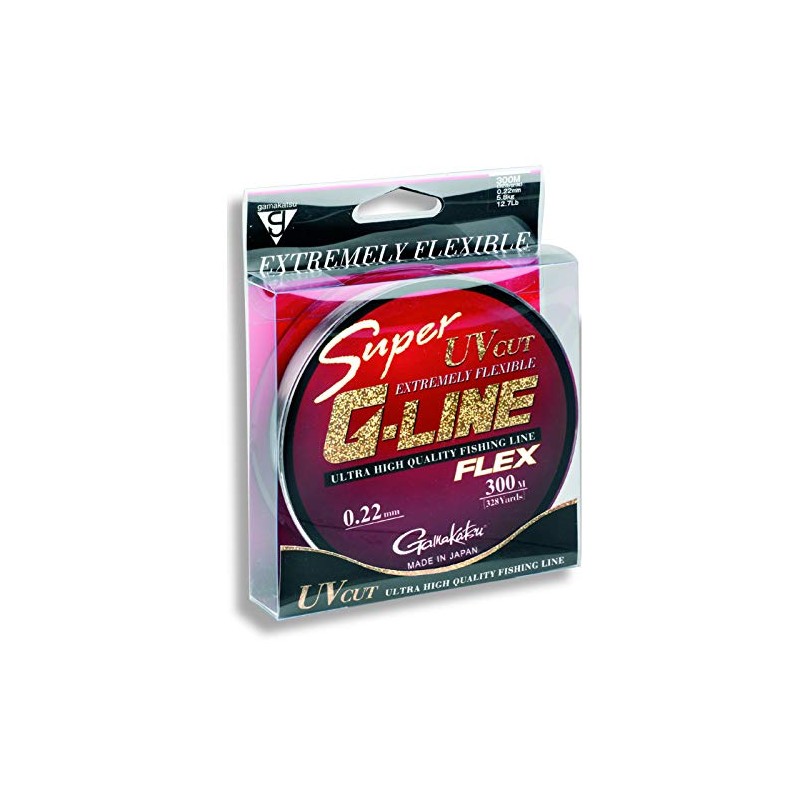 Gamakatsu G-Line Super Flex Cord Length 300 m Diameter 0.18
