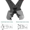 KEWAYO Hose Clamp Plier, 7 Inch Multi-purpose Heavy Duty CV