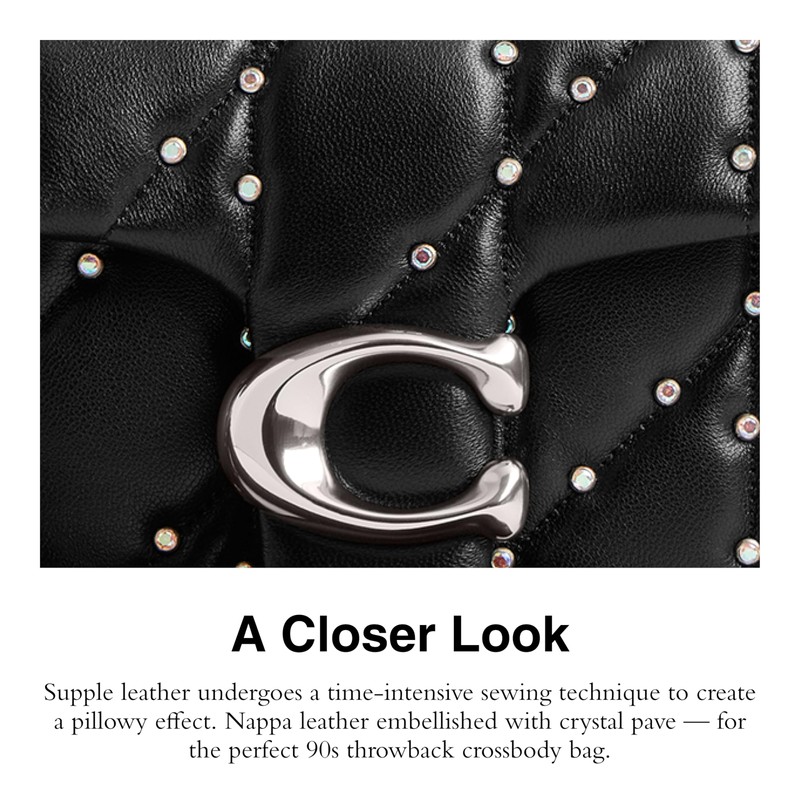 Coach Tabby Wristlet, Black