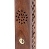 Wood Brass Incense Holder Yinyang Tower Stick Incense Cones Incense