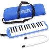 keepdrum Melodica Blue 32 Keys with Case