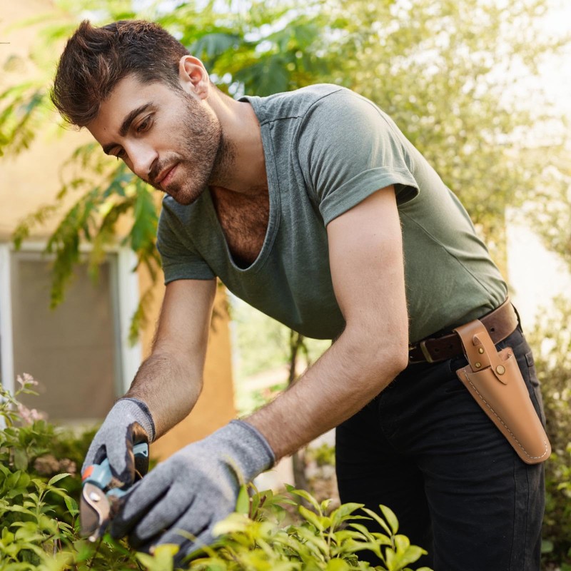 2 Pack Sheath Pouch Holder Tool Pouch for Pruning Shears