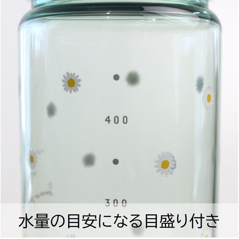 Sabu 400414 Pianta Carry Water Bottle 520 Green Capacity: 520ml