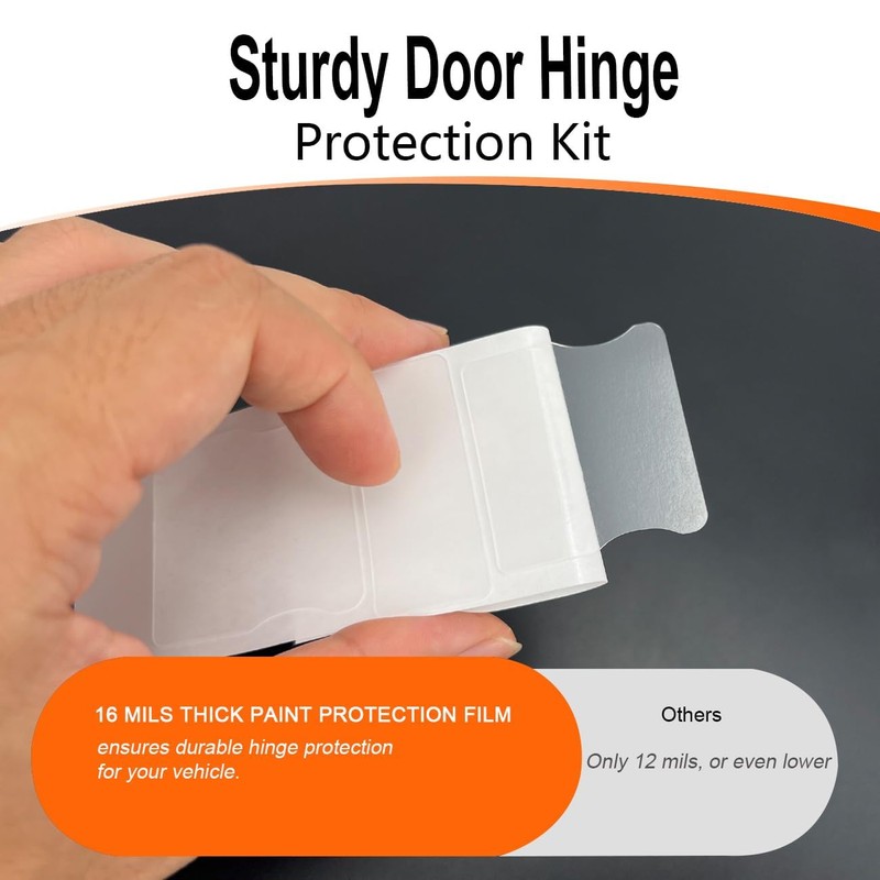 Door Hinge Protection Kit for Jeep Wrangler JL/JLU and JT