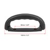 sourcing map Suitcase Handle Pull Handle Plastic Black 160 mm