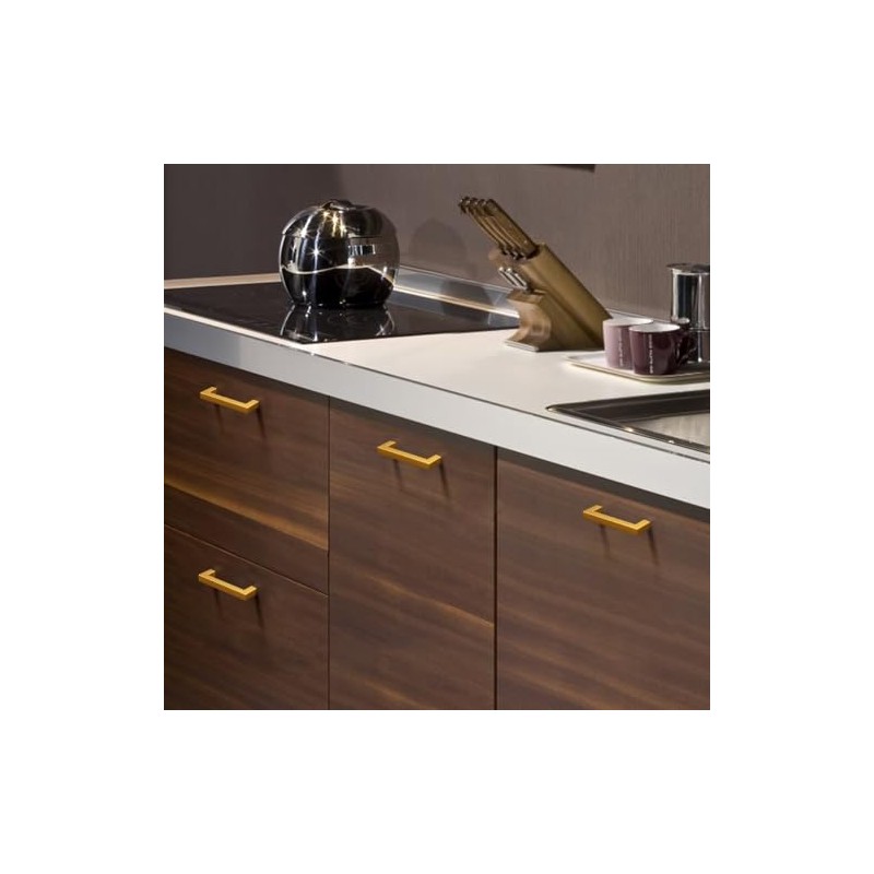 NIZADO 1 Pack Gold Cabinet Pulls, 7 9/16 Inch Kitchen