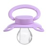 Landofgenie Adult Size Dummy Large Teat Shield Dummy Purple
