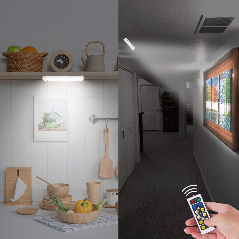 LUXSWAY 46 LED Super Bright Under Cabinet Lighting Battery Operated,