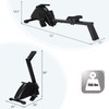 SPORFIT Folding Rowing Machines for Home Use, Magnetic Rower, Rowing
