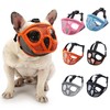 Short Snout Dog Muzzle Bulldog Muzzle Adjustable Breathable Mesh for