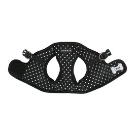 Puppia Dotty Harness B, Medium, Black