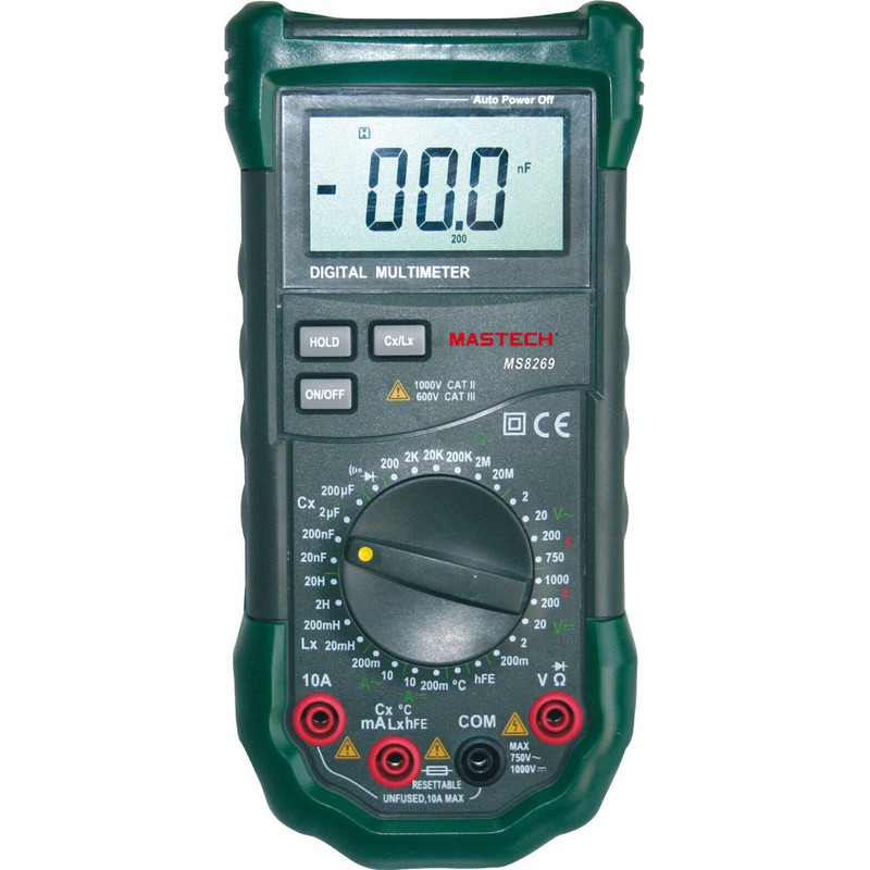 Mastech MS8269 31-Range Digital LCR with Full Featured Multimeter High
