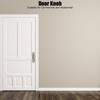 Door Handle Lock Silent Lock Bearing Safety Lever Handle Reversible