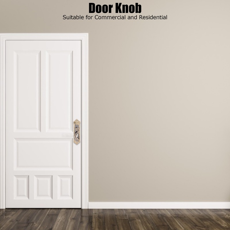 Door Handle Lock Silent Lock Bearing Safety Lever Handle Reversible