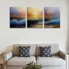 Tufiqu 3 Piece Wall Art - Canvas Prints - Ocean