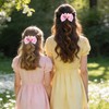 Easter Hair Bow Clips for Women Party 2PCS