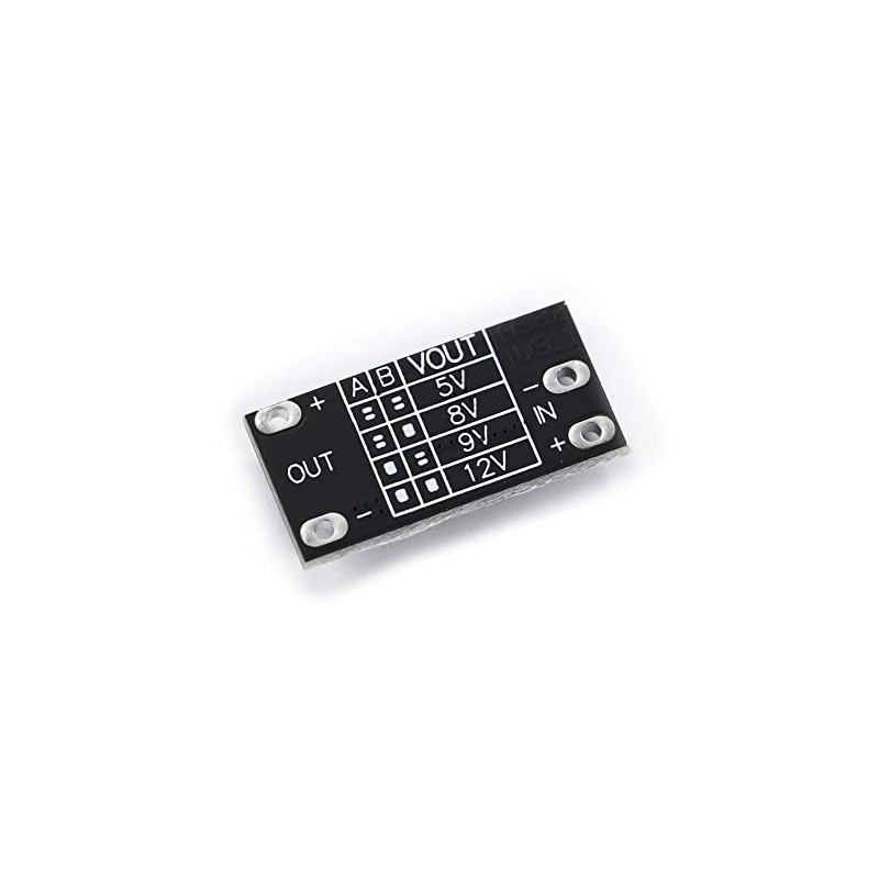 Teyleten Robot Multi-Function Mini Boost Module 3.7V to 5V/8V/9V/12V Step