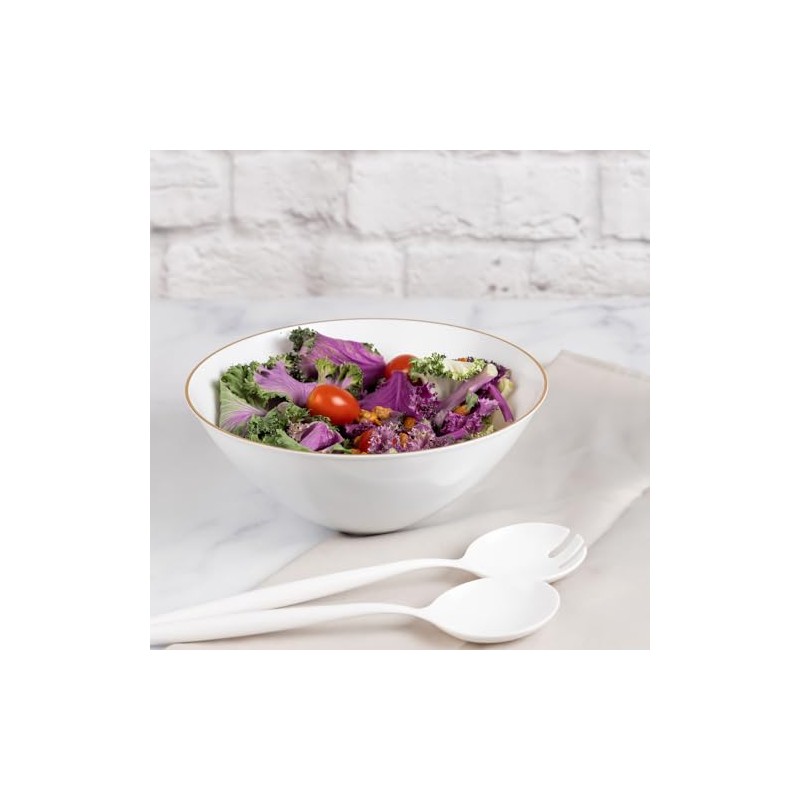 Bluesky Trading Novelty Servware White Plastic Serving Set - Includes: