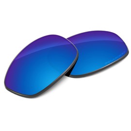 Tintart Performance Replacement Lenses Compatible with Oakley Straight Jacket 2007 Polycarbonate Polarized Etched-Sky Blue