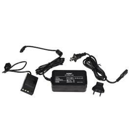 HQRP Kit AC Power Adapter and DC Coupler Compatible with Nikon EH-5A, EP-5 D40 D40x D60 D3000 D5000 Digital Camera Plus Euro Plug Adapter