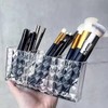Acrylic Makeup Finger Nail Art Tool Organizer 3 Spaces For