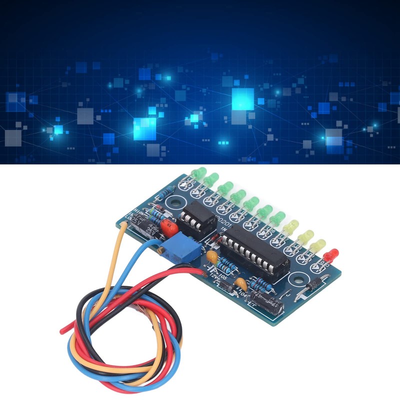 LED AudioLevel Display Module, LM3915 LED Audio Display, DIY VU