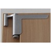 Clipclose TS Mini Door Closer in Silver