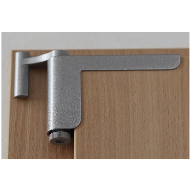 Clipclose TS Mini Door Closer in Silver