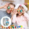 500 PCS Easter Stickers, Easter Bunny Rabbit Eggs Pattern Stickers,