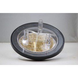 Mitty Dairy 8 Gallon Bucket Lid/Gasket Clear for Milking Machine with 3 entrances by Melasty
