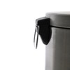 axentia Cosmetic Bin Stainless Steel Matte Brushed & Rustproof Pedal