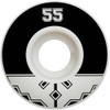 Fracture Skateboards Uni Classic Skateboard Wheels Black 55mm