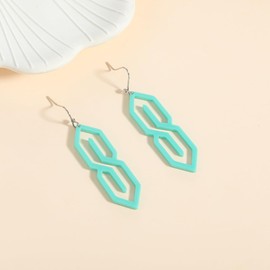 Madison Tyler 80s 90s Earrings | Funny Letter S & 90s Vintage Dangling Earrings | Jazz Up Your Outfit for Her