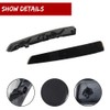KENRTIR Smoked Lens Rear Bumper Reflector Lights Housing Assembly Compatible